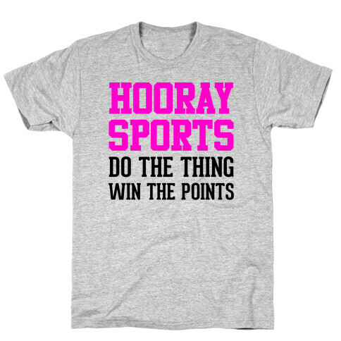 Hooray Sports (Pink) T-Shirt