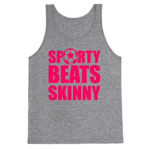 Sporty Beats Skinny (Soccer) Tank Top