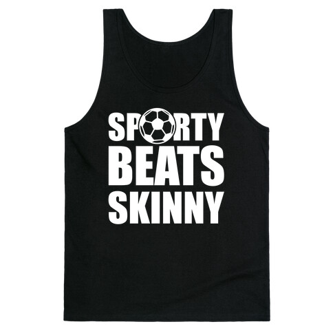 Sporty Beats Skinny (Soccer) Tank Top