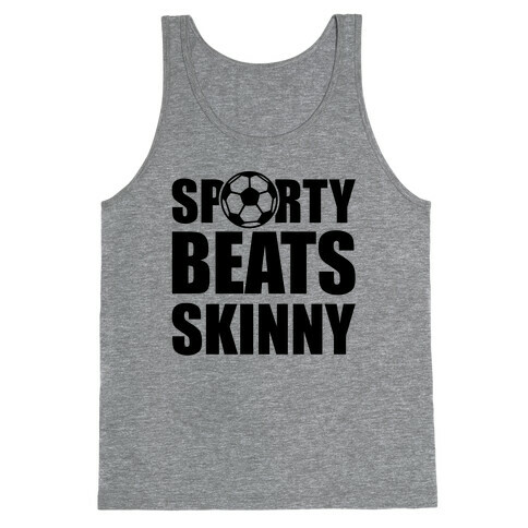 Sporty Beats Skinny (Soccer) Tank Top