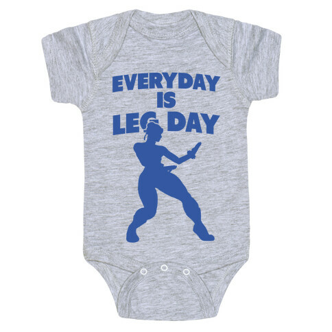 Everyday is Leg Day Baby One-Piece