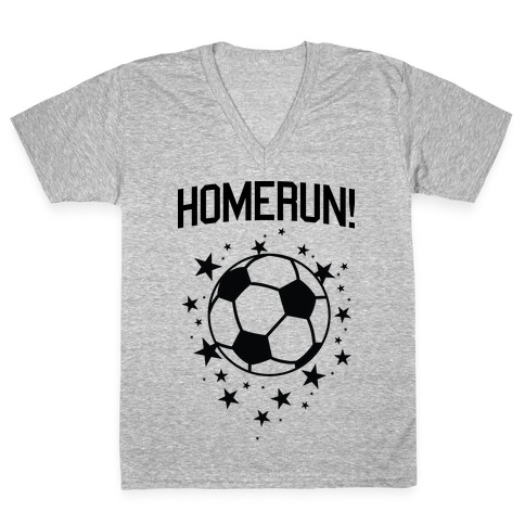 Homerun! V-Neck Tee Shirt