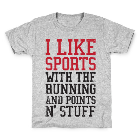 I Like Sports Kids T-Shirt