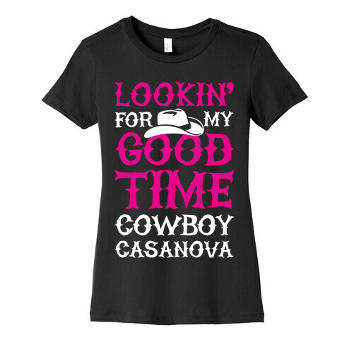 Cowboy Casanova Womens T-Shirt