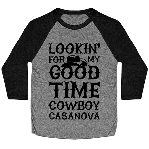 Cowboy Casanova Baseball Tee