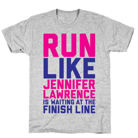 Run For Jennifer Lawrence T-Shirt