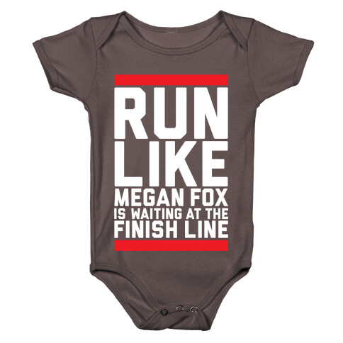 Run For Megan Fox Baby One-Piece