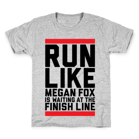 Run For Megan Fox Kids T-Shirt