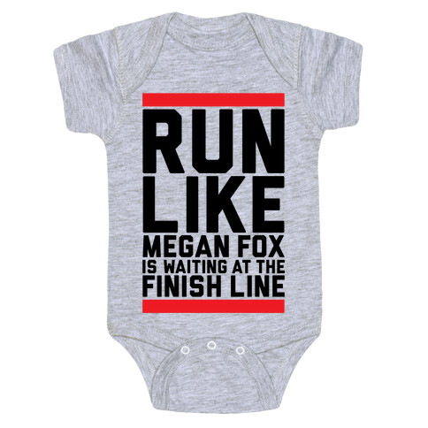 Run For Megan Fox Baby One-Piece