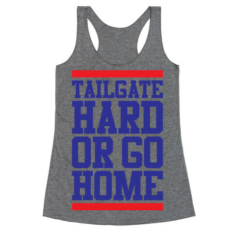 Tailgate Hard Racerback Tank Top