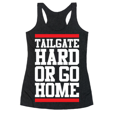 Tailgate Hard Racerback Tank Top