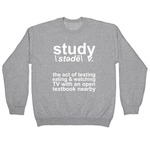 Study Definition Pullover