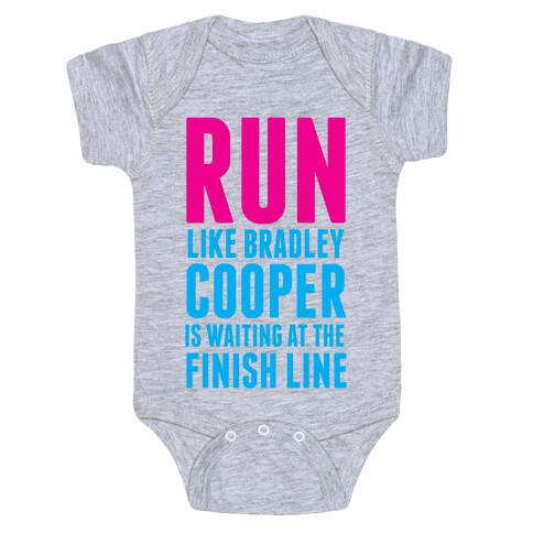 Run Like Bradley Cooper Baby One-Piece