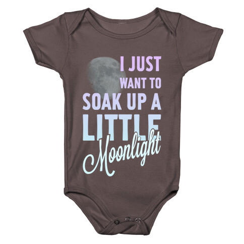 I Just Want to Soak up a Little Moonlight Baby One-Piece