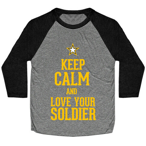 Love Your Soldier Baseball Tee