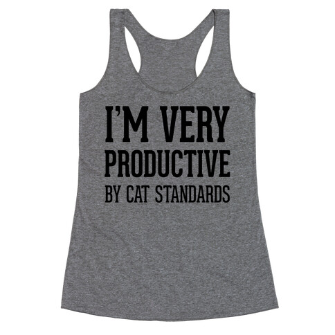 I'm Very Productive Racerback Tank Top