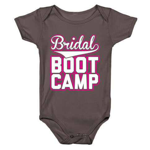 Bridal Boot Camp Baby One-Piece