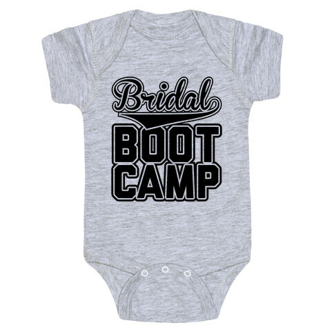 Bridal Boot Camp Baby One-Piece