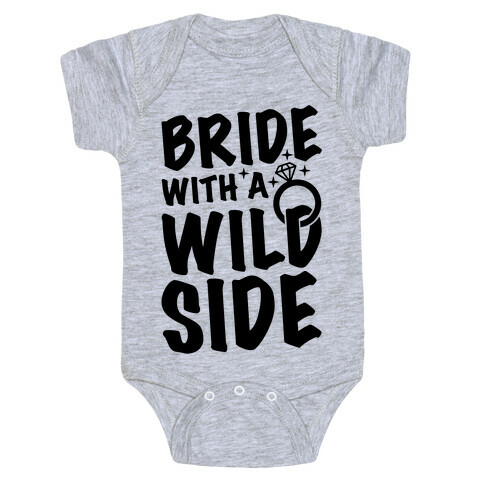 Bride With A Wild Side Baby One-Piece