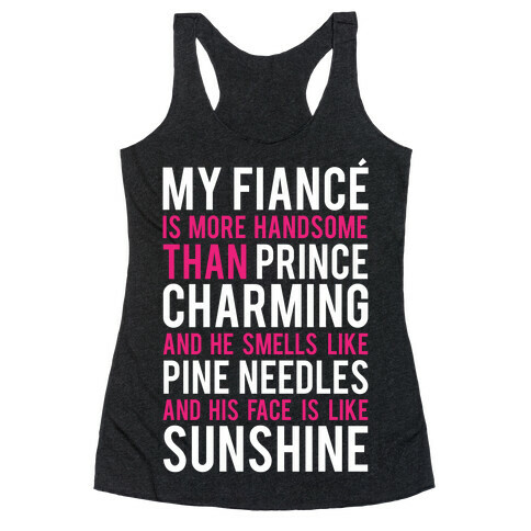 My Fiance (Prince Charming) Racerback Tank Top