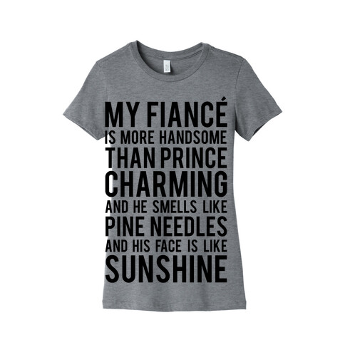 My Fiance (Prince Charming) Womens T-Shirt