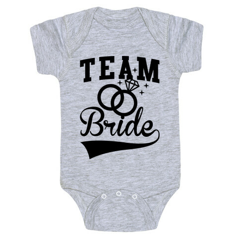 Team Bride Baby One-Piece