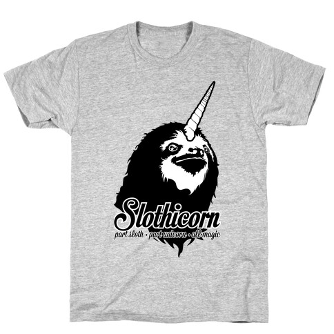Slothicorn Part Unicorn Part Sloth All Magic T-Shirt