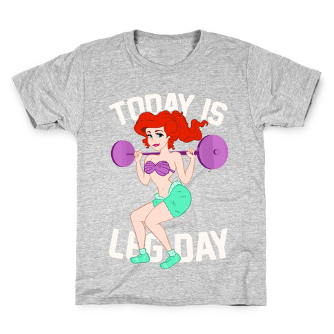 Today Is Leg Day Kids T-Shirt