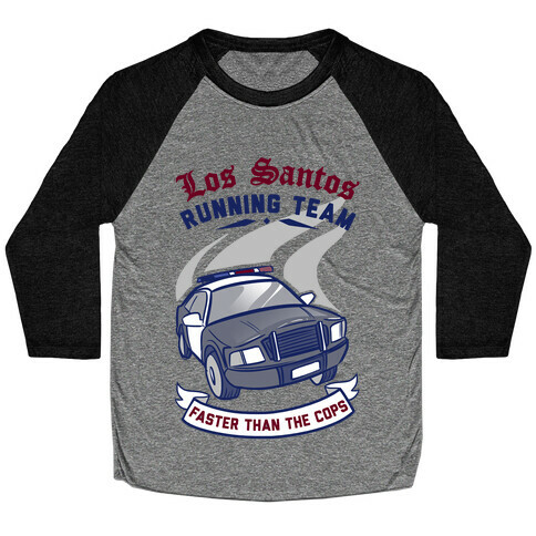 Los Santos Running Team Baseball Tee