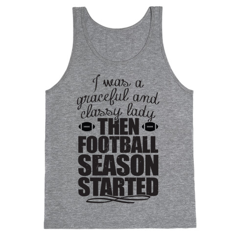 Football Lady Tank Top