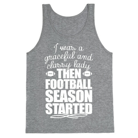 Football Lady Tank Top