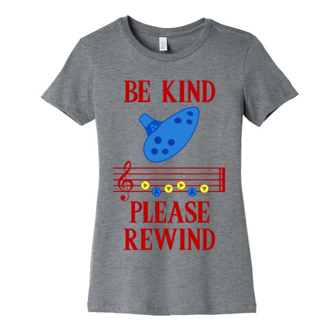 Be Kind, Please Rewind Womens T-Shirt
