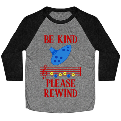 Be Kind, Please Rewind Baseball Tee