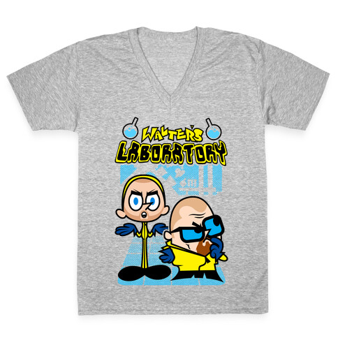 Walter's Laboratory V-Neck Tee Shirt