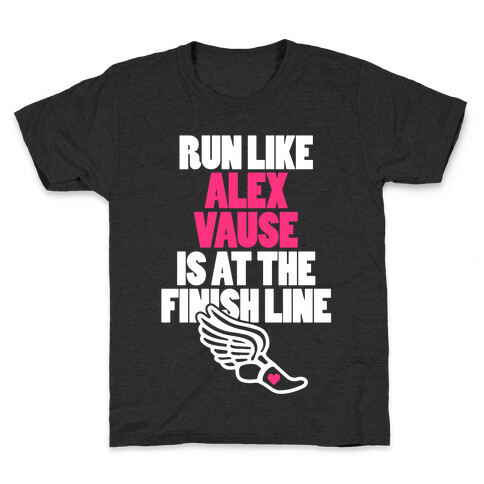 Run Like Alex Vause Is At The Finish Line Kids T-Shirt