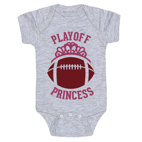 Playoff Princess (Football) Baby One-Piece