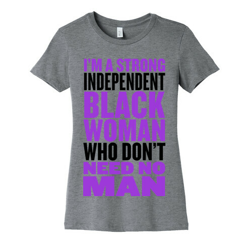 No Man Womens T-Shirt