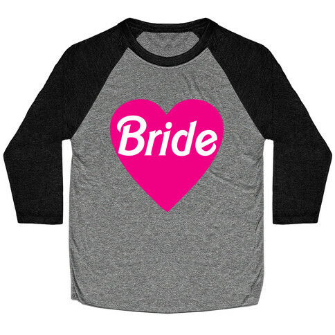 Bride Heart Baseball Tee