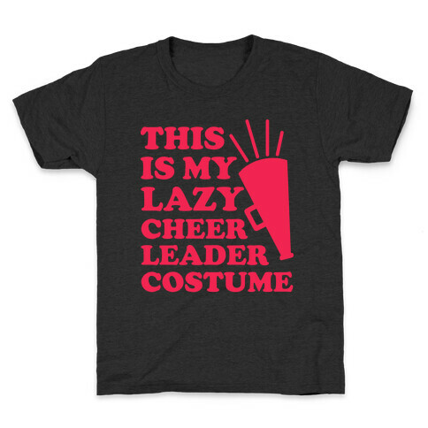 This is My Lazy Cheerleader Costume Kids T-Shirt