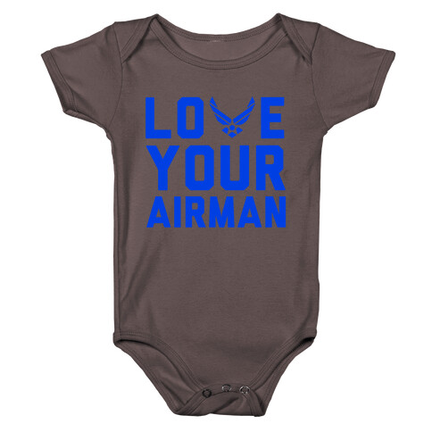 Love Your Airman Baby One-Piece