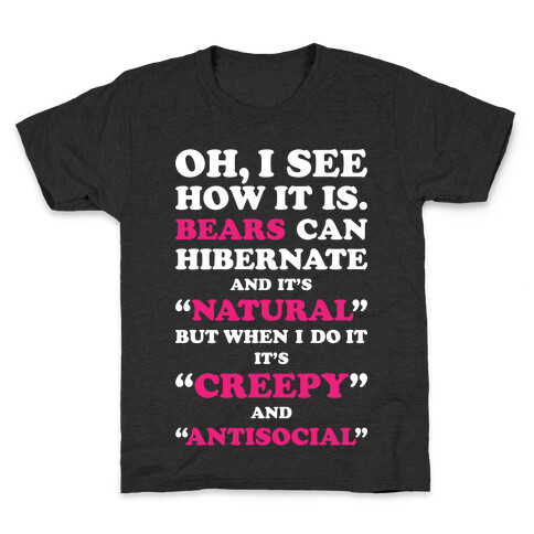 Hibernation Kids T-Shirt