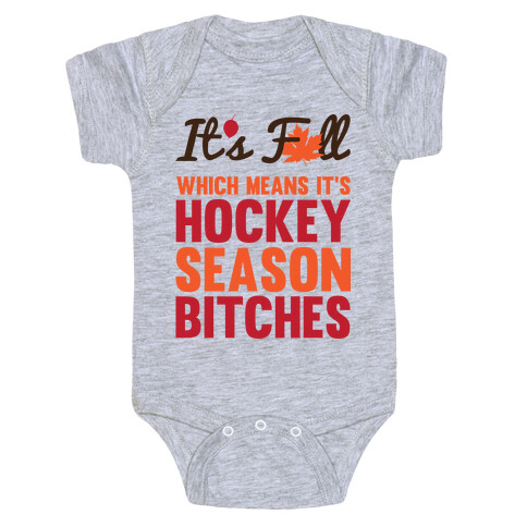 Hockey Season Baby One-Piece