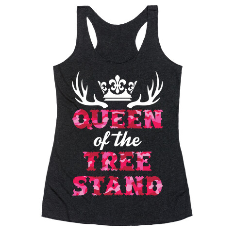 Queen Of The Tree Stand Racerback Tank Top