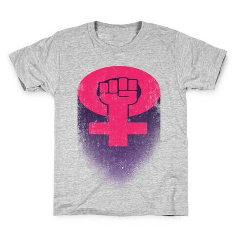 Feminism Symbol Kids T-Shirt