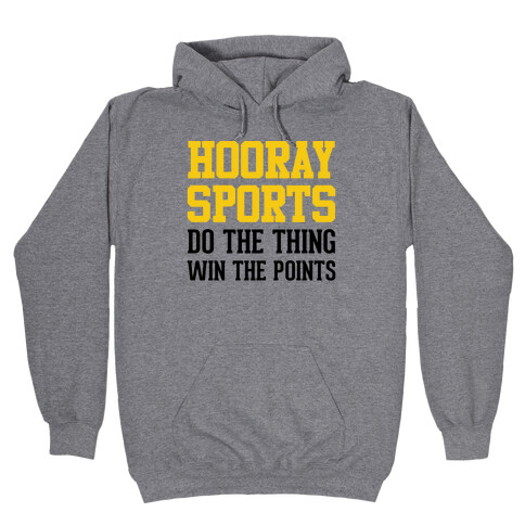 Hooray Sports (Yellow) Hooded Sweatshirt