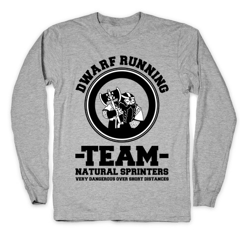 Dwarf Running Team Long Sleeve T-Shirt