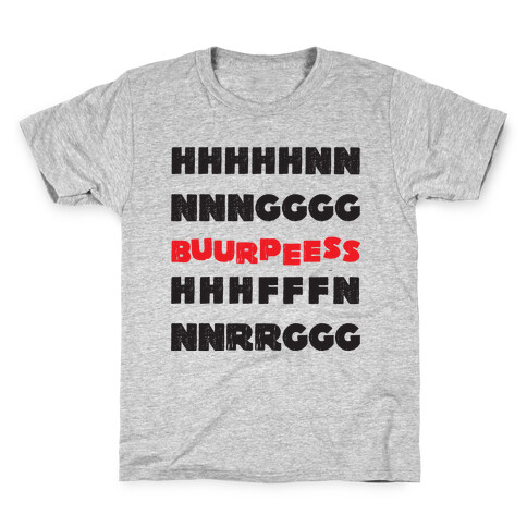 HNNG burpees HNNG Kids T-Shirt