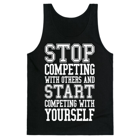 Compete With Yourself Tank Top