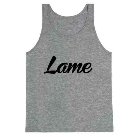 Lame Tank Top