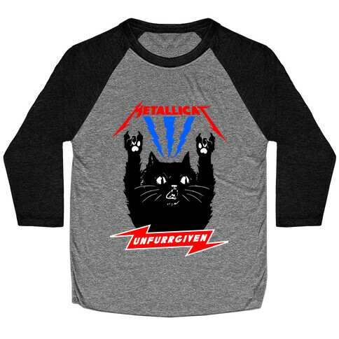 Metallicat Unfurrgiven Baseball Tee